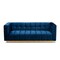 Baxton Studio Loreto Navy Blue Velvet Upholstered Brushed Gold Finished Sofa 157-8864 - alternate 4